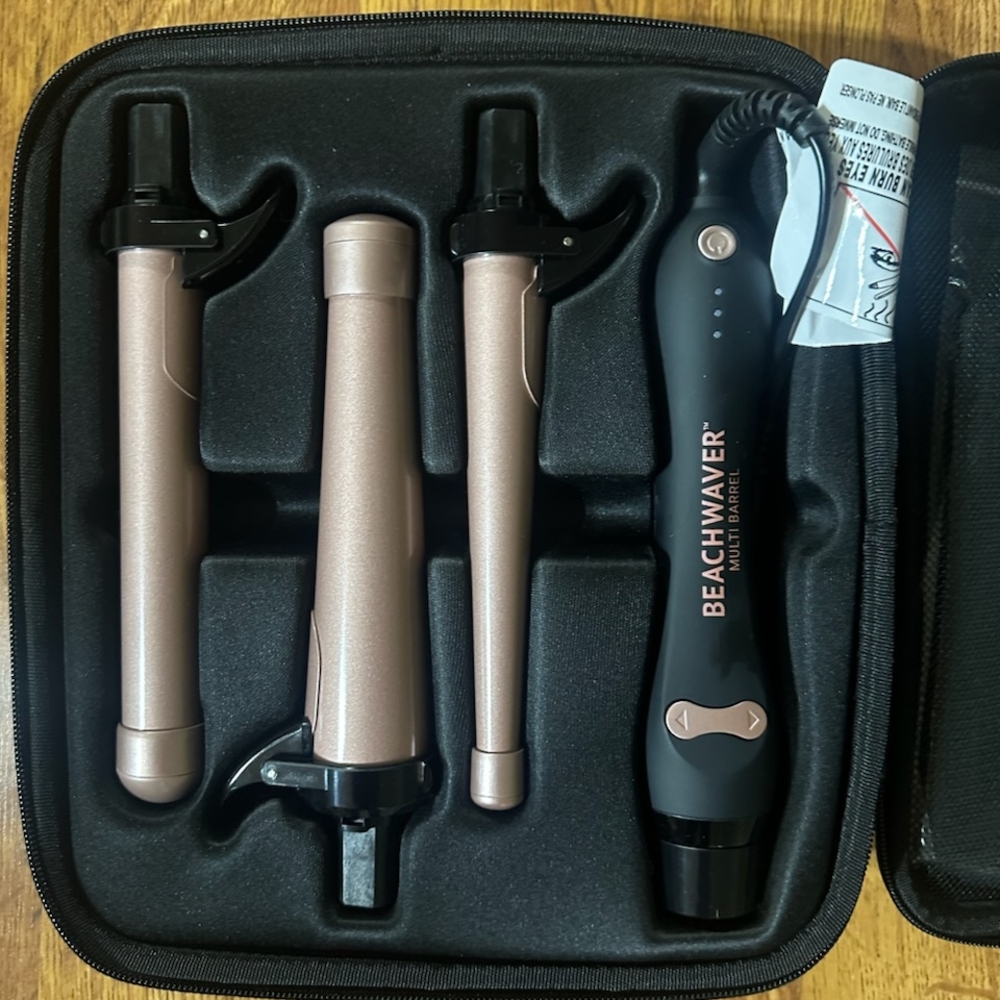 Beachwaver Hair Styling Set - Black and Rose Gold